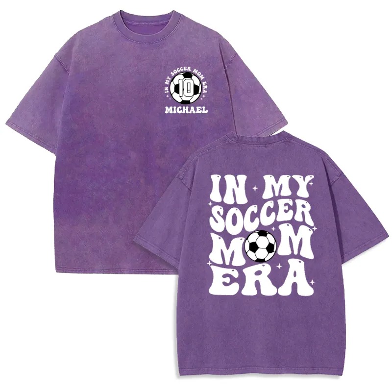 Personalisierte gewaschenes T-Shirt Design Attraktives Geschenk für Sportliebhaber