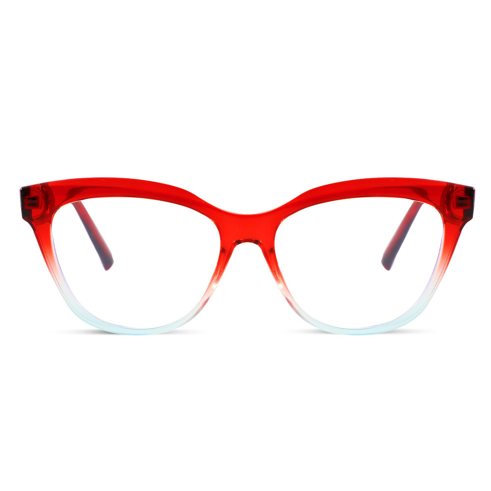 Lewis Cat Eye Rote Brille