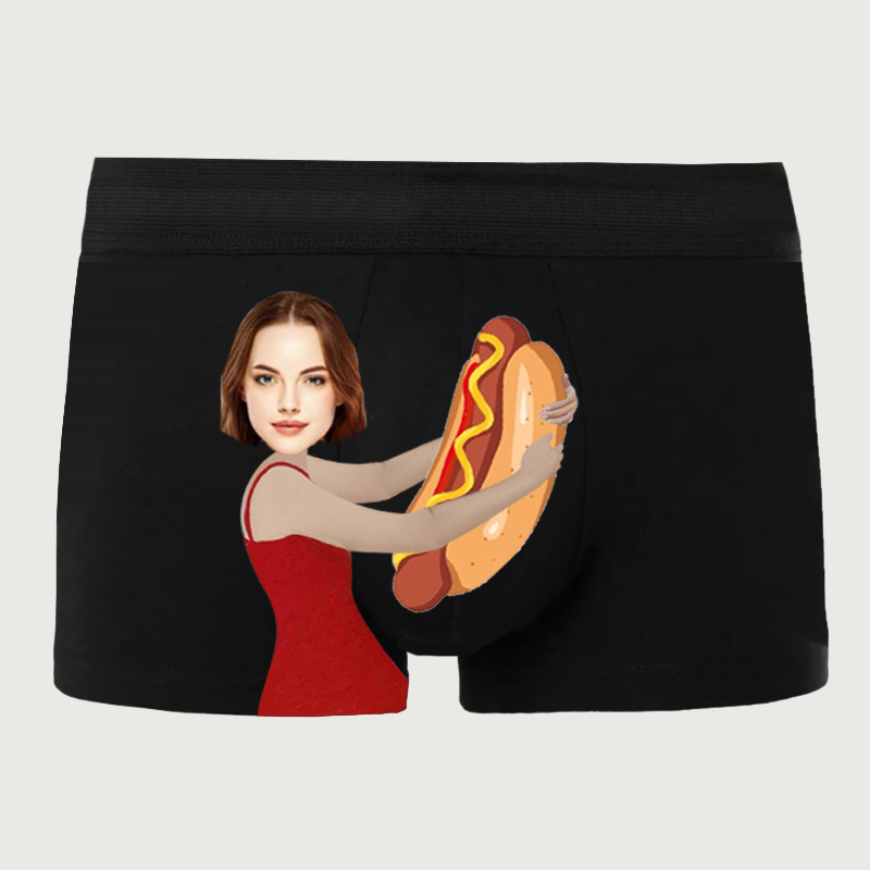 顔写真 似顔絵 男性用 下着 パンツ カスタマイズ