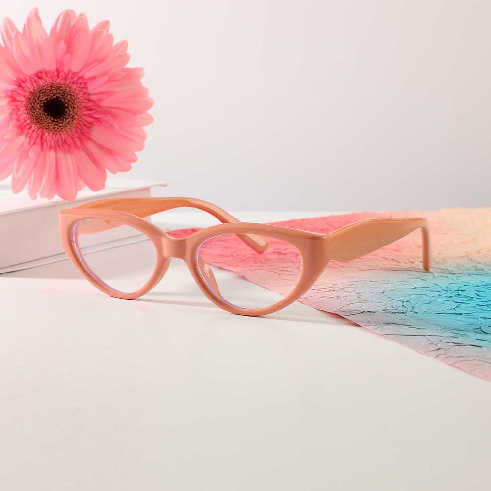 Occhiali da Vista Everley Cat Eye Rosa 