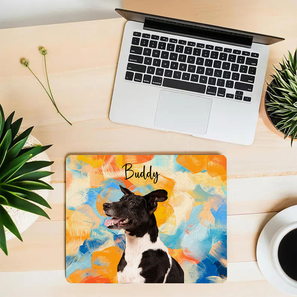 Personalized Photo Mouse Pad Colorful Gift for Pet Lovers