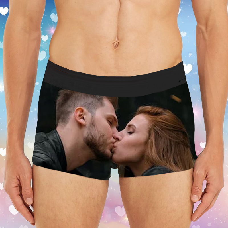 写真 似顔絵 男性用 下着 パンツ カスタマイズ