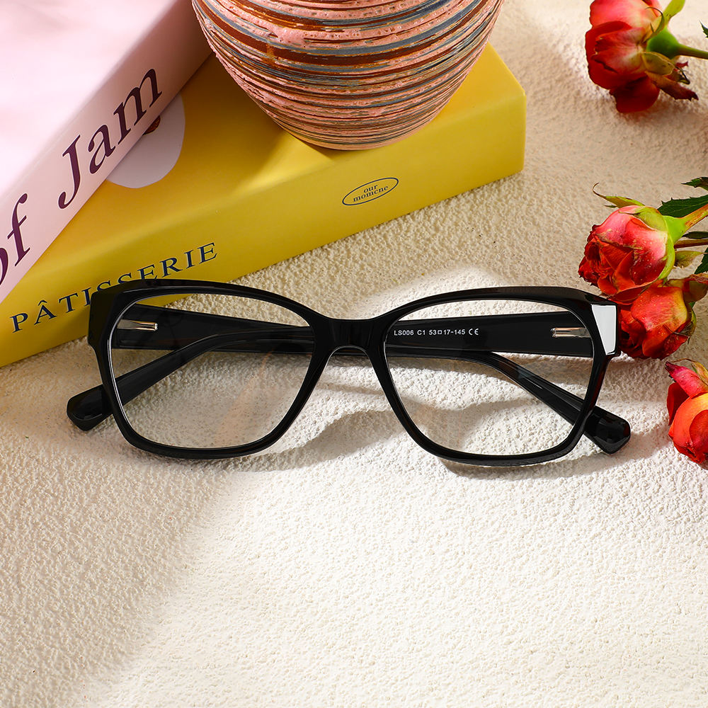 Occhiali da Vista Tracy Cat Eye Nero 