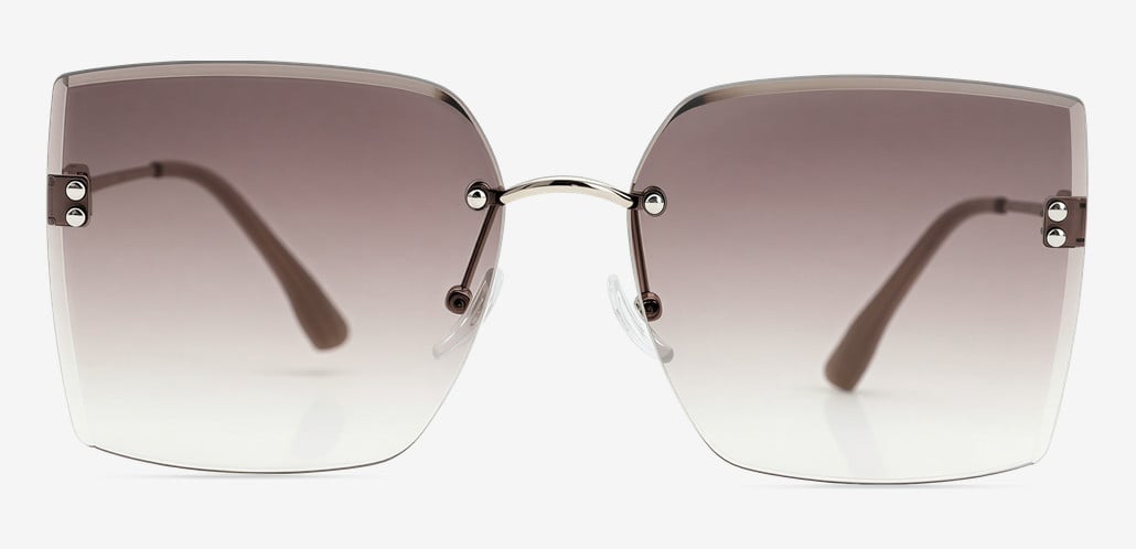 Anthony Brown Square Sunglasses