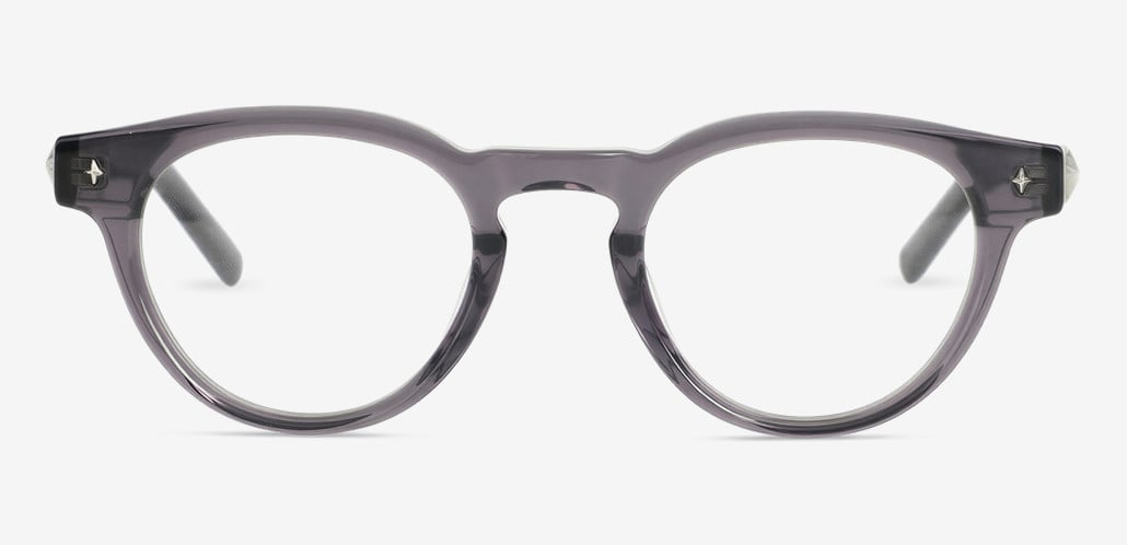 Dick Gray Round Glasses