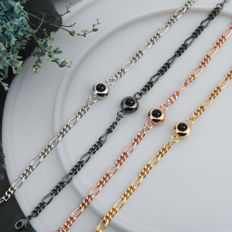 投影 写真 写真入れ ブレスレット カスタマイズ