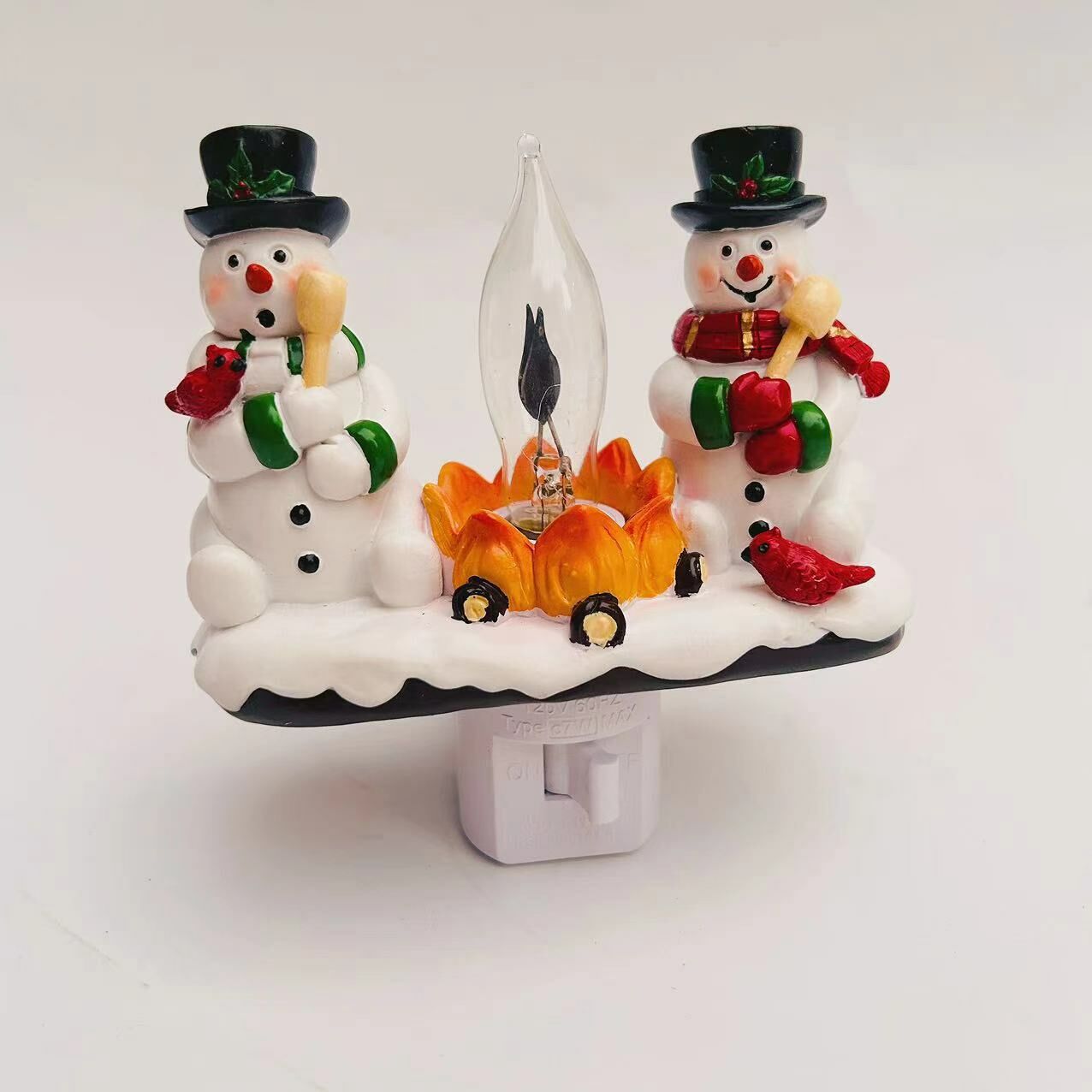 Santa Bonfire Night Light Best Gift for Christmas
