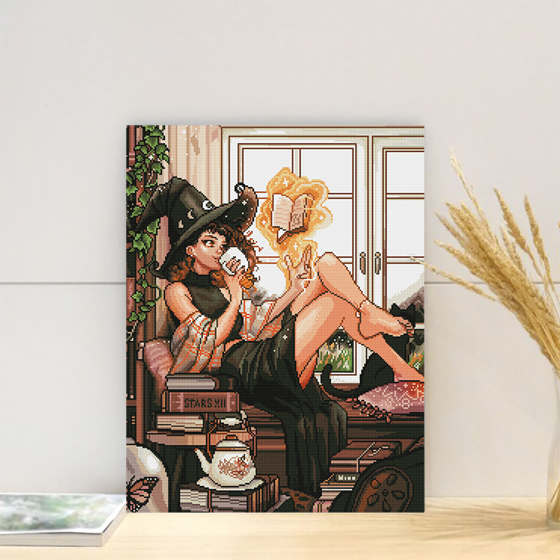 Witch Diamond Painting Best Gift for Friend
