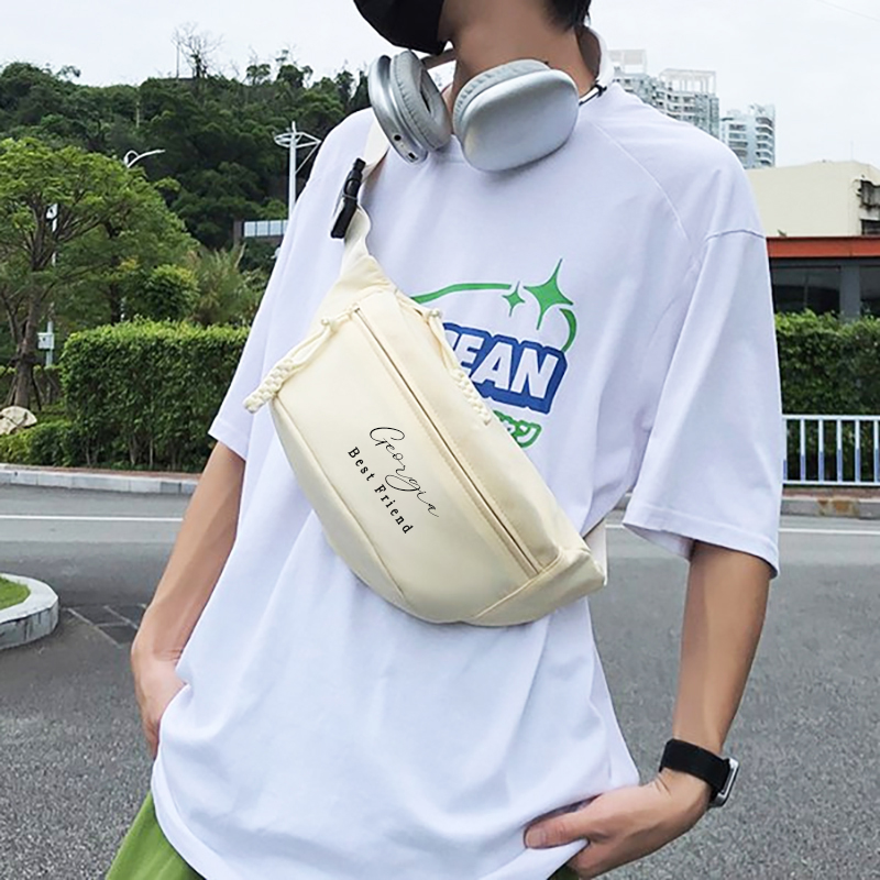 Personalized Name Waist Bag Best Gift for Friends