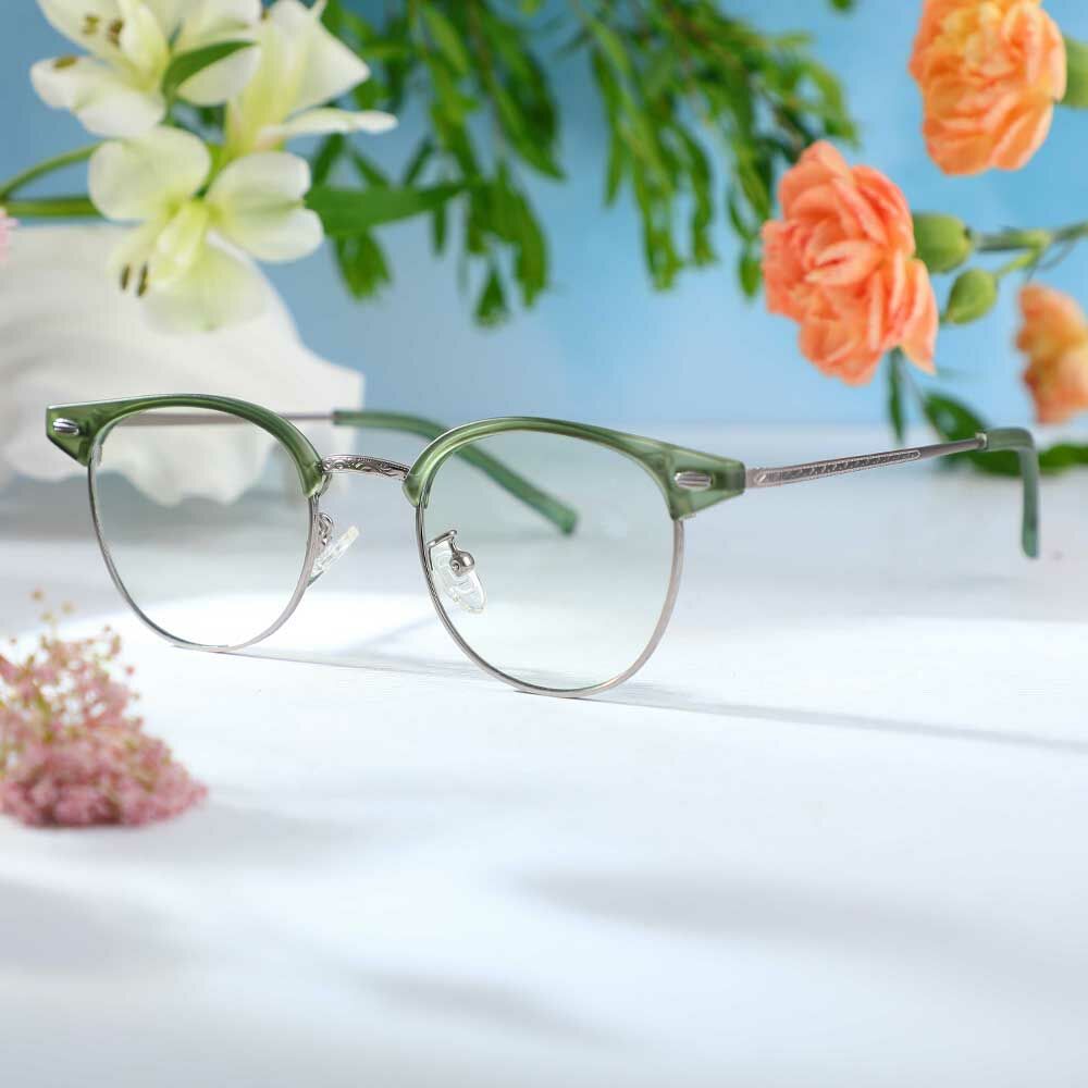 Occhiali da Vista Dempsey Browline Verde