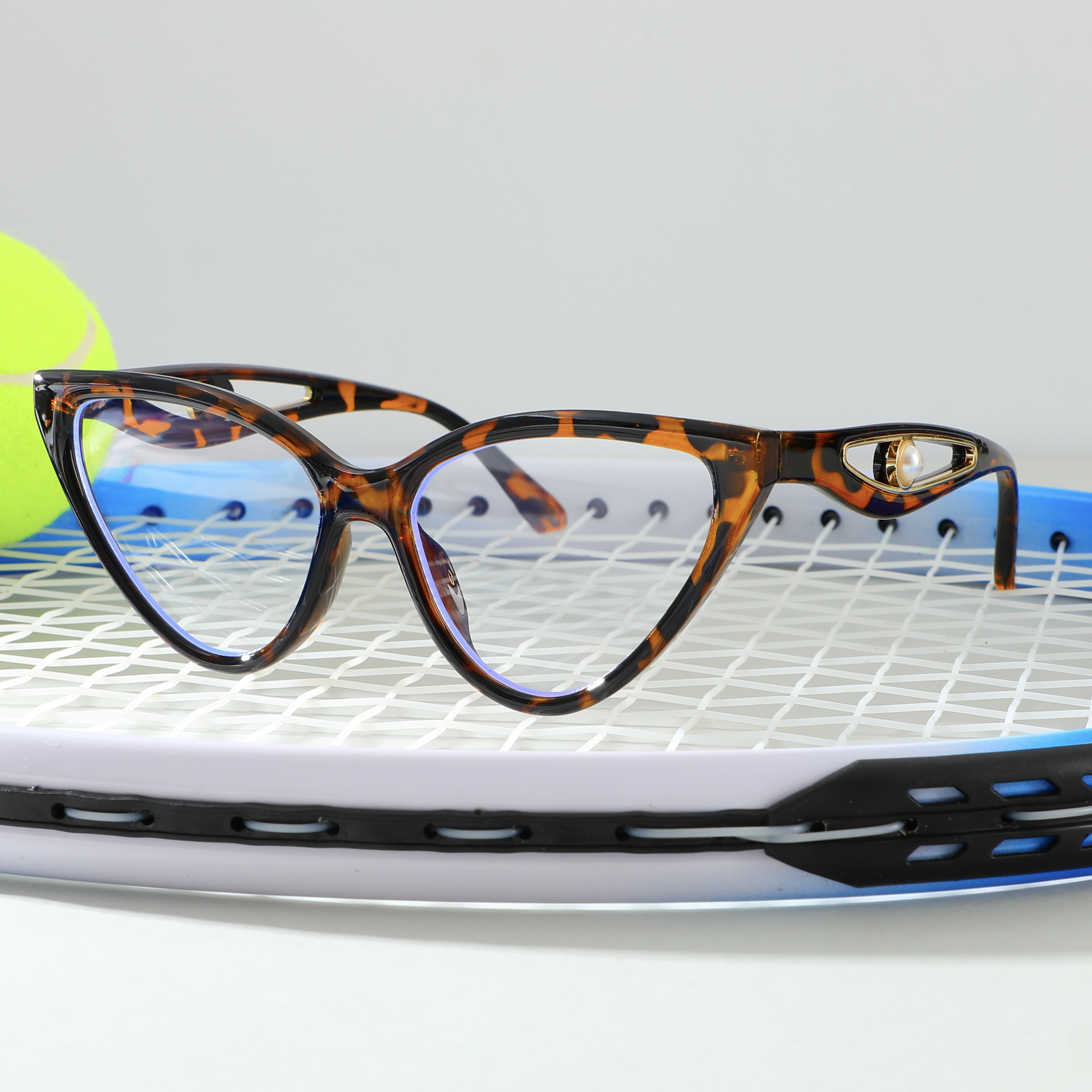 Occhiali da Vista Barbara Cat Eye Tartarugato