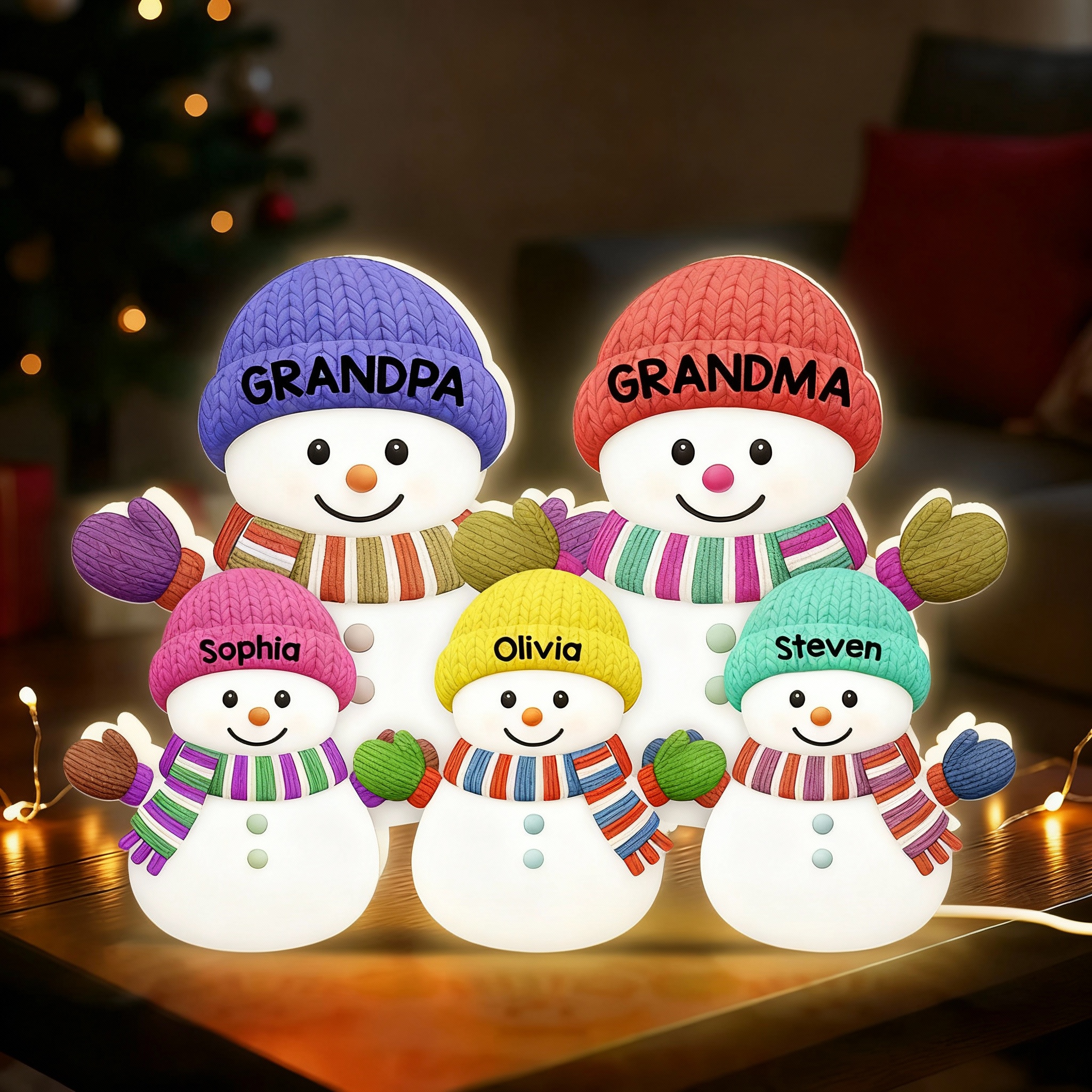 Personalized Name Night Light Exquisite Gift for Christmas