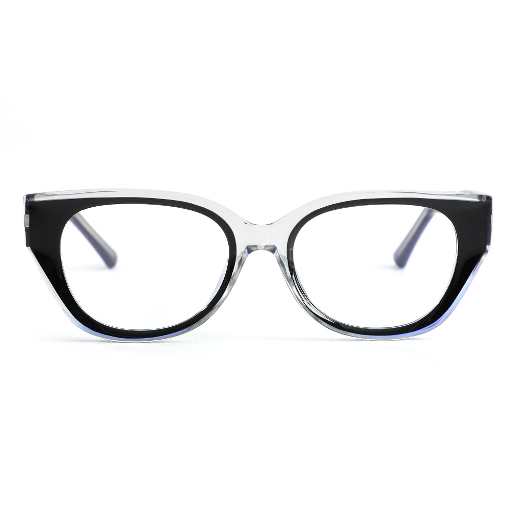 Daisy Cat Eye Schwarze Klare Brille