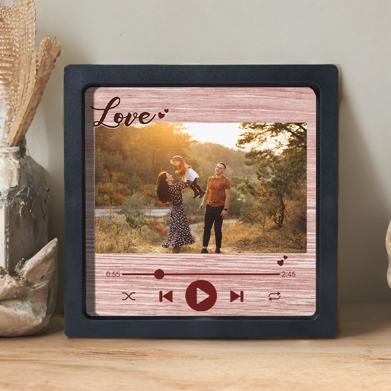Personalisiertes Musik-Kühlschrankmagnet Mit Individuellem Bild Wunderbares Geschenk für die Familie