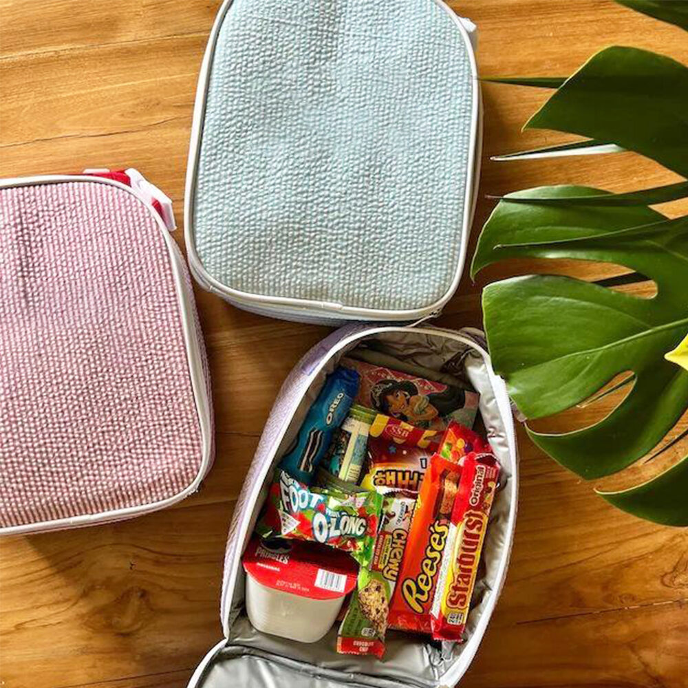 Personalized Lunch Bags with Embroidered Name Insulated Lunch Bag Kid Tote Bag for Kids