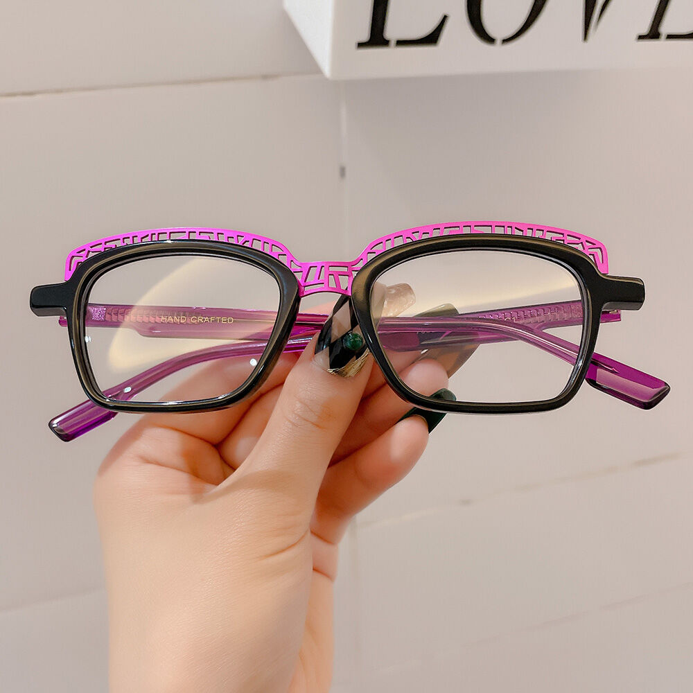 Lunettes de Vue Caru Carré Noir