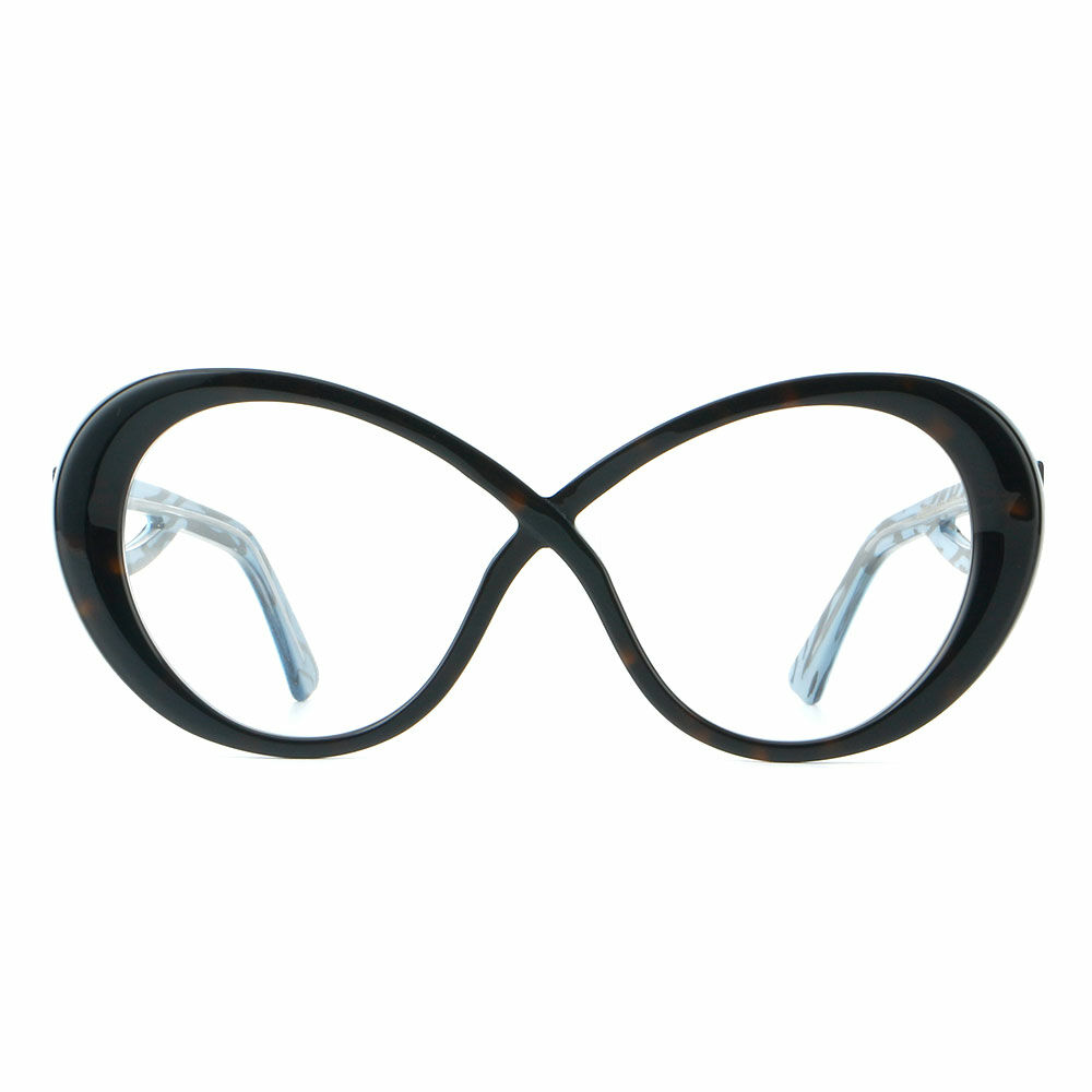 Ellit Ovale Schwarze Brille