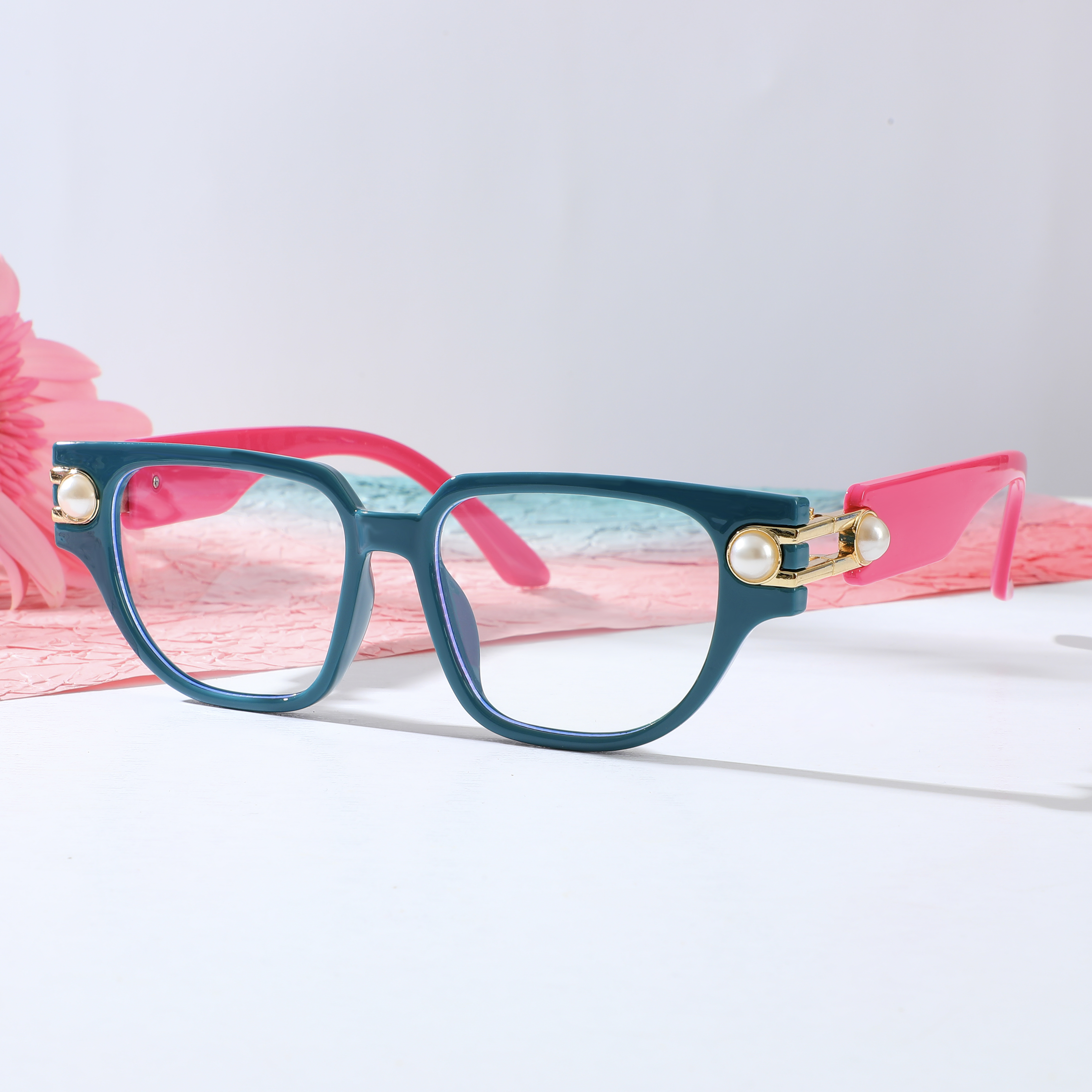 Lunettes de Vue Harper Carré Vert