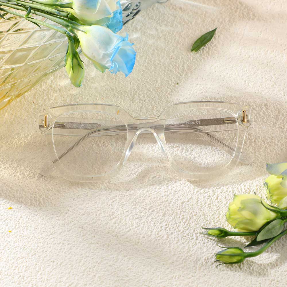 Occhiali da Vista Rob Quadrato Chiaro 