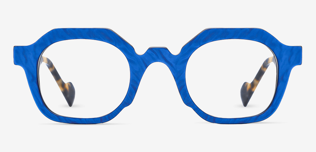 Zebulon Gafas Cuadradas Azules