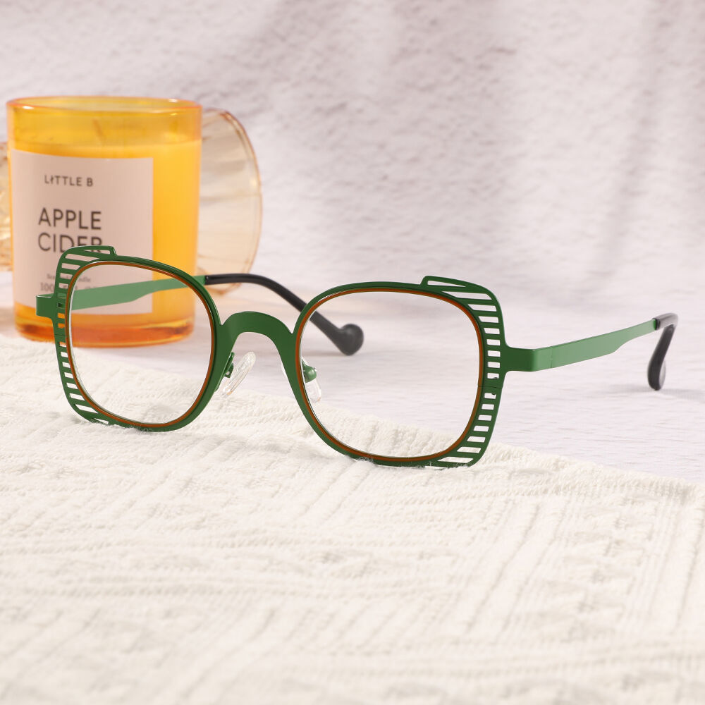 Occhiali da Vista Colbert Quadrato Verde 