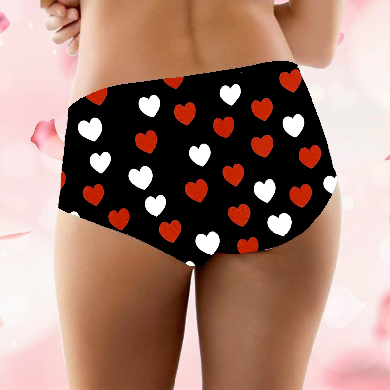 Intimo da donna con immagine personalizzata con design a forma di cerniera, regalo creativo per la moglie