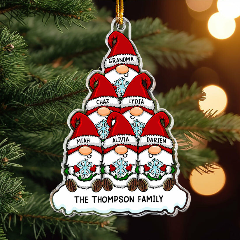 Personalized Christmas Ornaments Customized Names Funny Gifts For Family