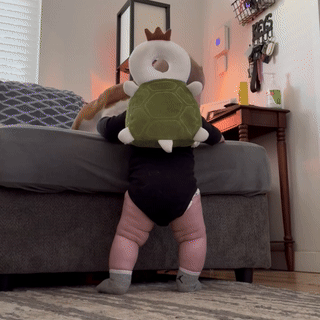 Almohada anticaída para bebés y niños pequeños, almohadilla protectora para la cabeza, mochila protectora