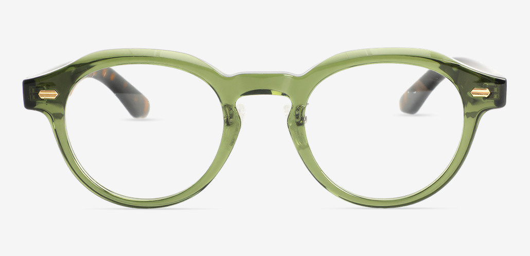 Frederic Grüne Runde Brille