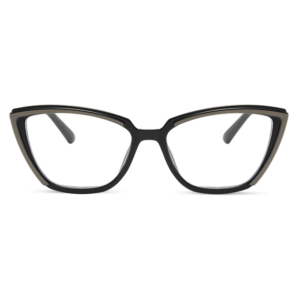 Keynes Cat Eye Black Glasses
