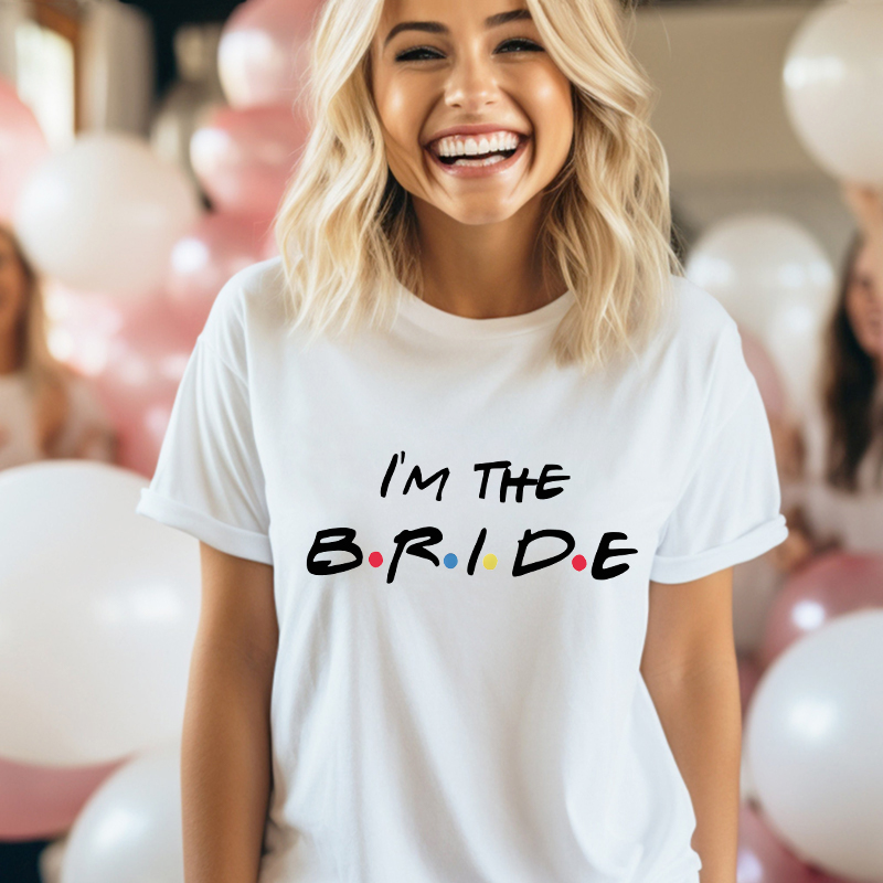 Personalized T-shirt I Do Crew Will Be There For You Great Gift for Bachelorette Party