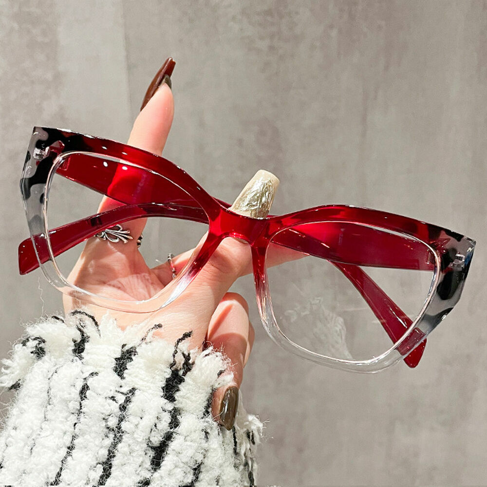 Kristin Cat Eye Red Glasses