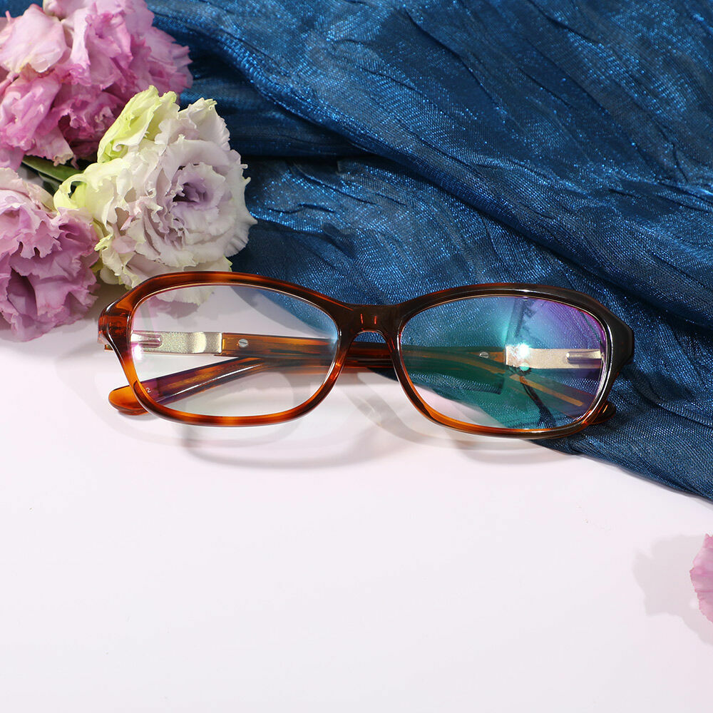 Occhiali da Vista Congre Rettangolare Tartarugato