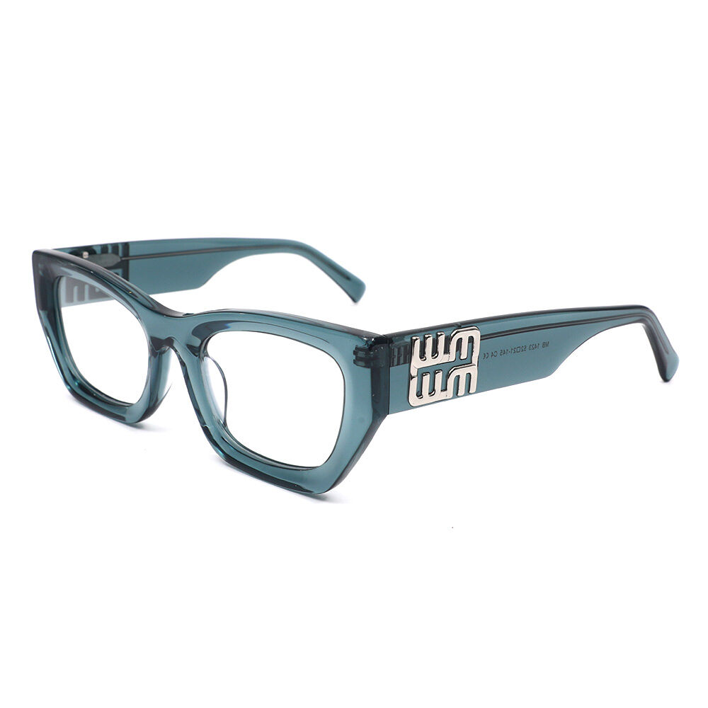 Fredo Geometric Blue Glasses
