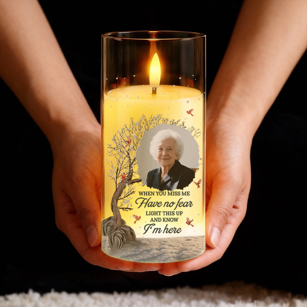 Bougeoirs LED personnalisés bougies électroniques arbre commémoratif décoration de bureau pour Noël