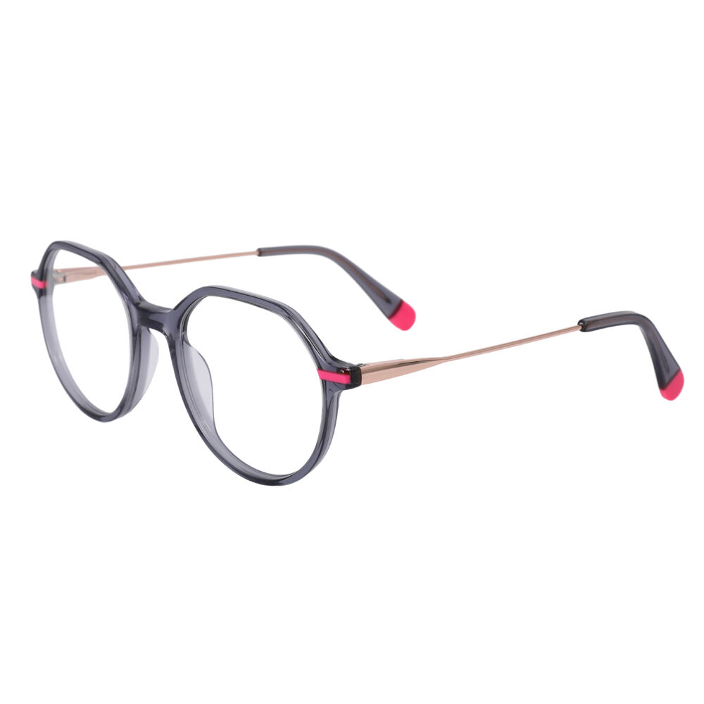 Fanny Geometrische Blaue Brille