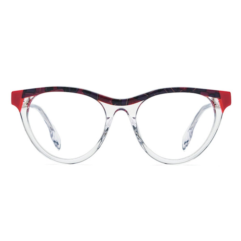 Attlee Cat Eye Klare Brille