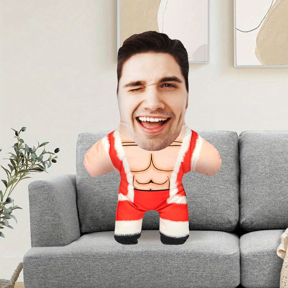 Coussin Oreiller personnalisé Père Noël sexy Cadeau amusant