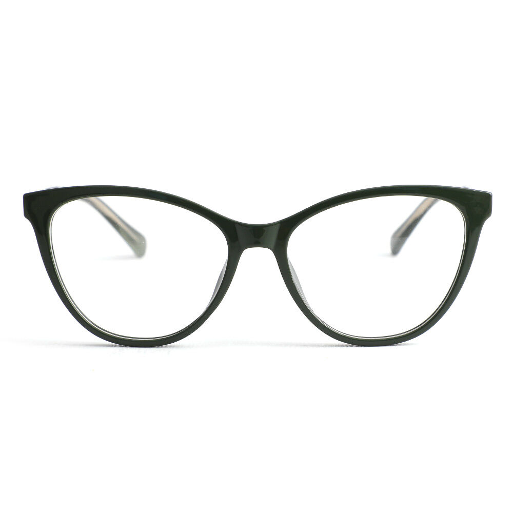 Phoenix Cat Eye Grüne Brille