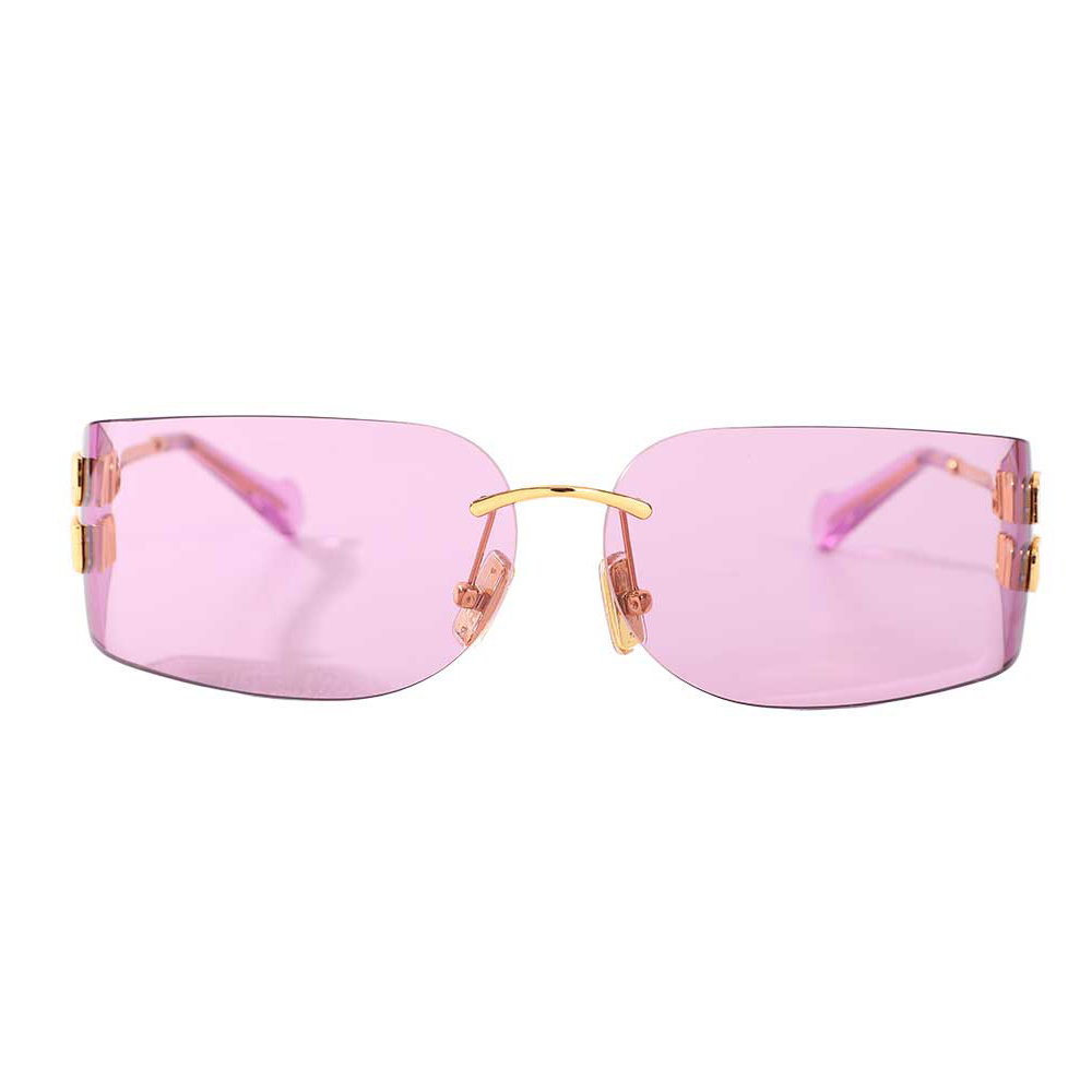 Occhiali da Sole Bulwer Rettangolare Viola 