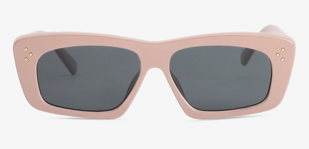 Albert Pink Rectangle Sunglasses