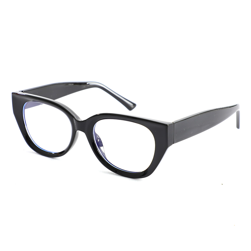 Daisy Cat Eye Schwarze Brille