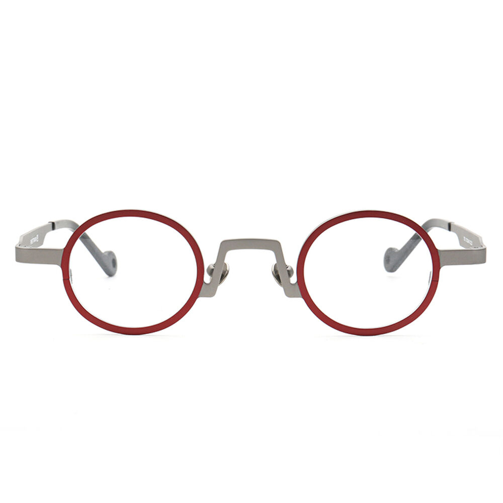 Lunettes de Vue Arro Ronde Rouge