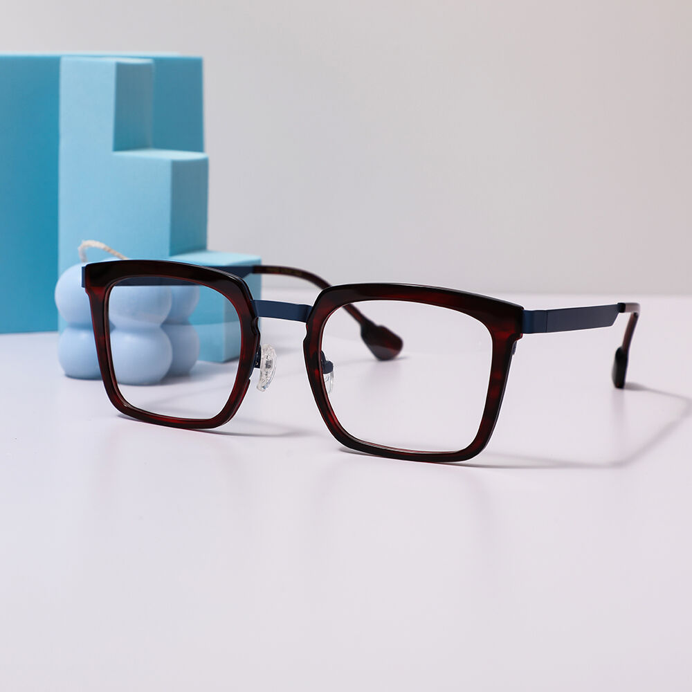 Hyme Square Tortoise Glasses