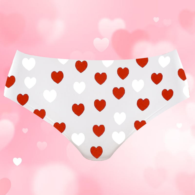 Intimo da donna con immagine personalizzata con design a forma di cerniera, regalo creativo per la moglie