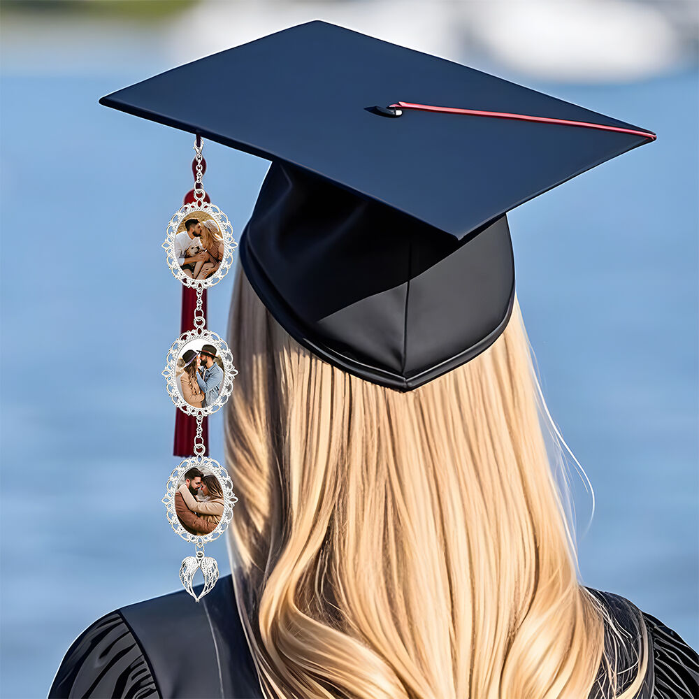 Gepersonaliseerde sjaal kwast Stel cadeau Afstudeerherinnering voor vriendin