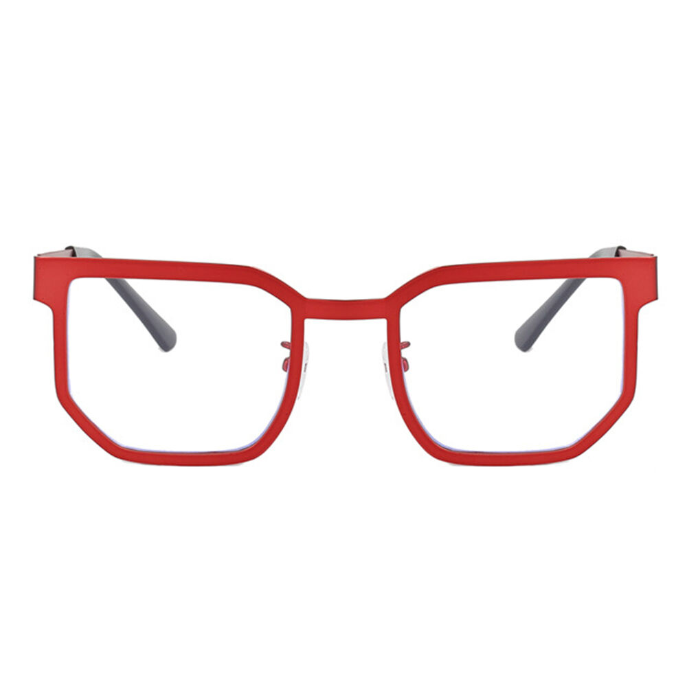 Bello Geometrische Rote Brille