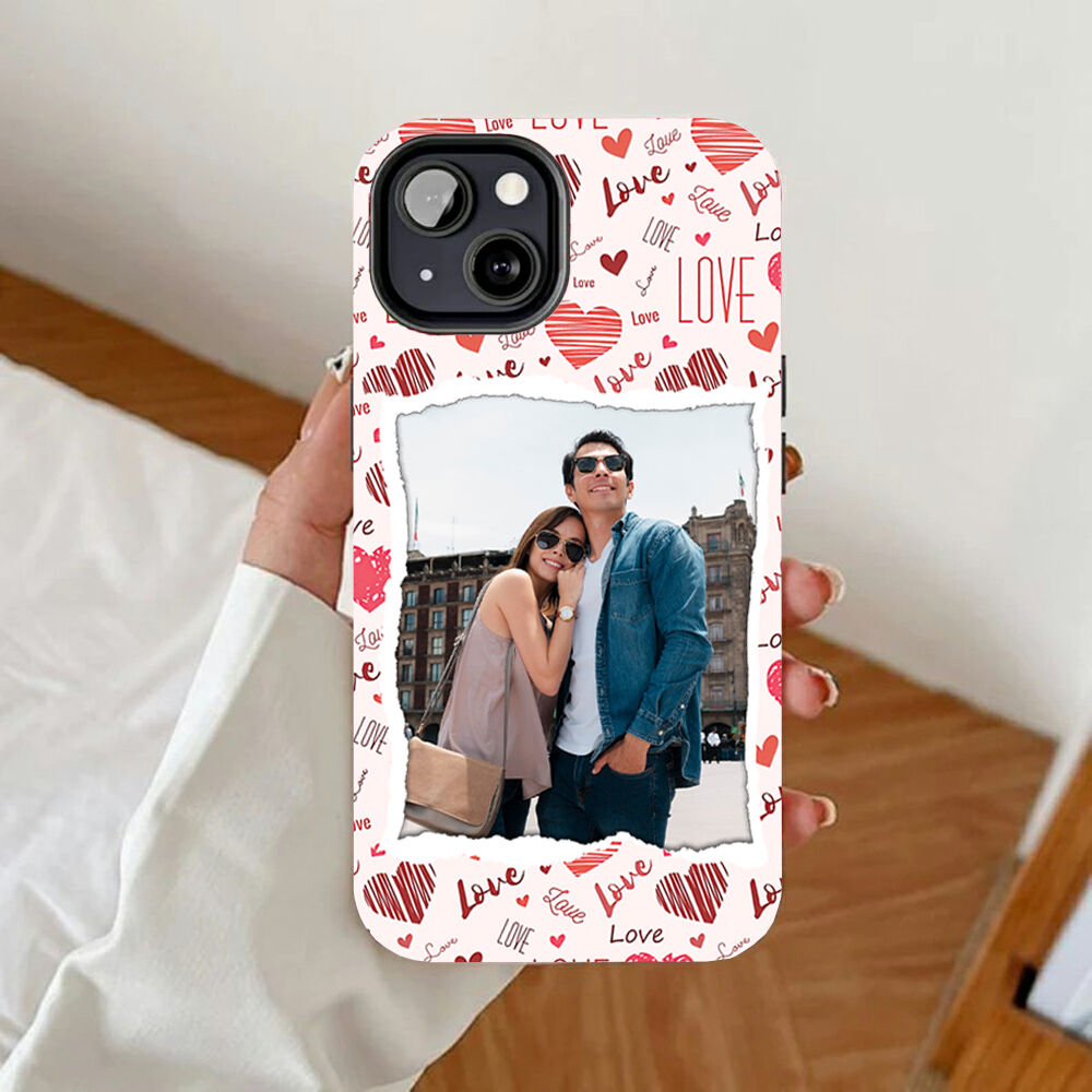 Personalized Phone Case With Photo And Sweet Gift For Valentine's Day