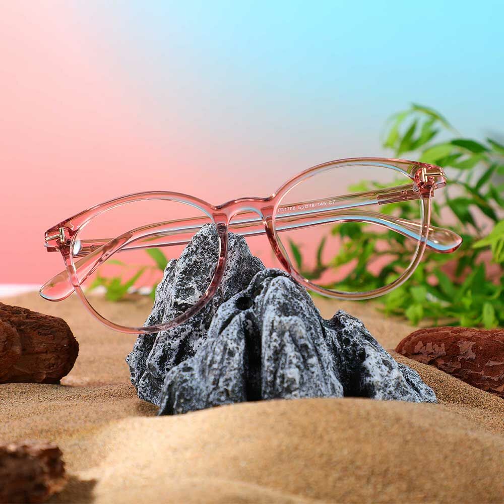 Lunettes de Vue Darren Ronde Rose