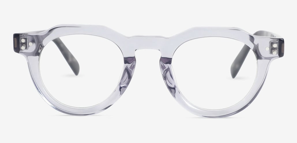 Bennett Gray Round Glasses